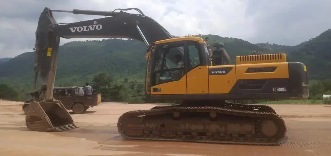 Excavation equipment — Volvo excavator